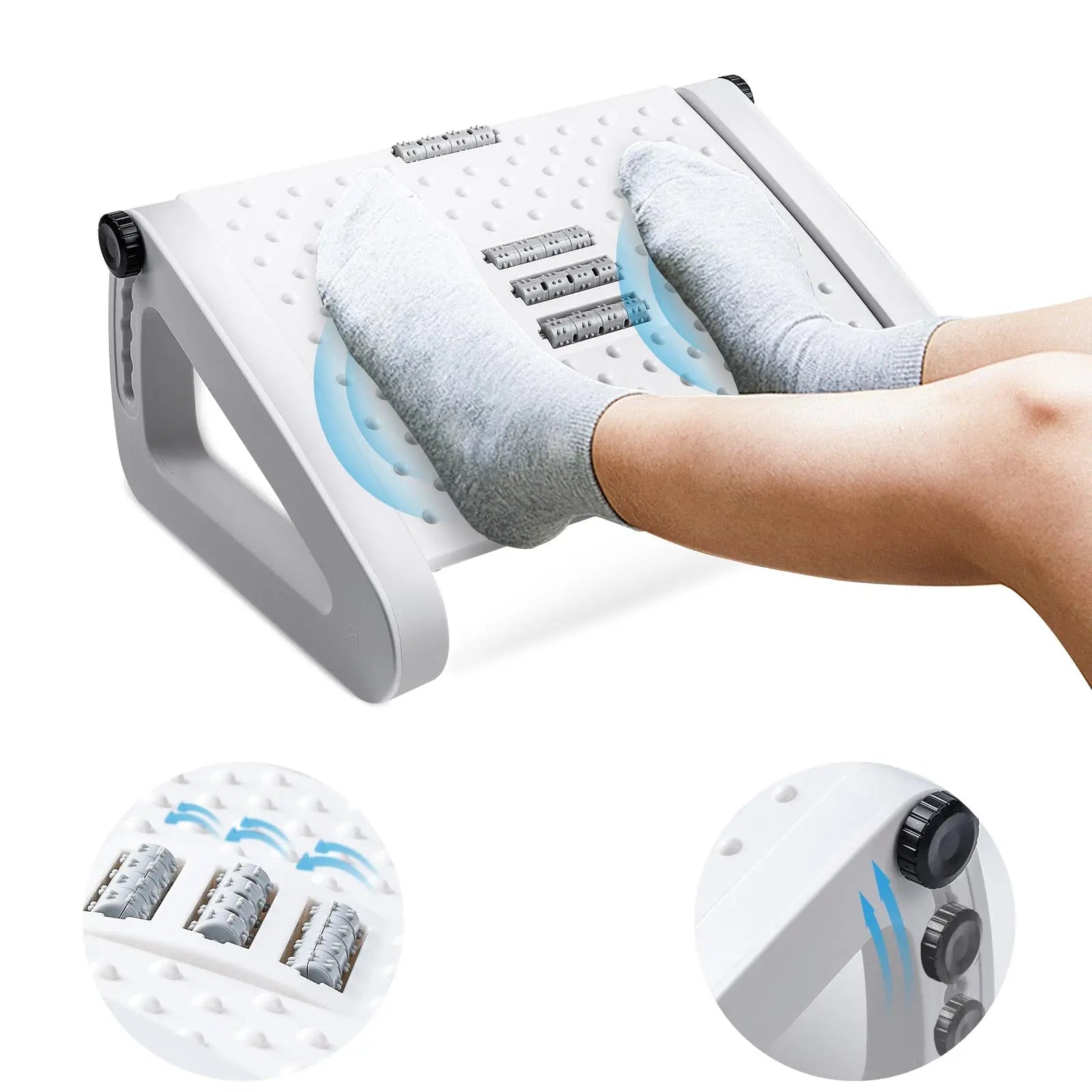 Repose-Pieds ergonomique inclinable de bureau