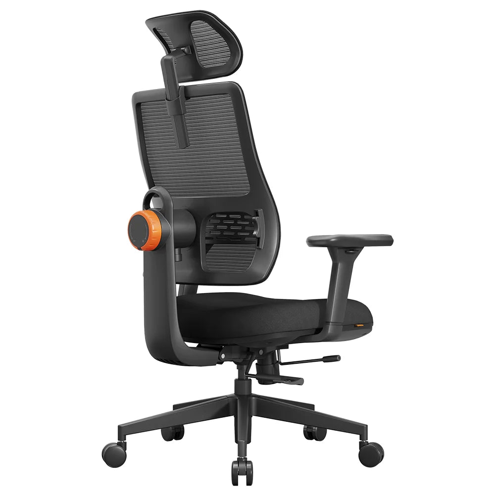 ORION - Siège de bureau ergonomique Premium en Mesh avec Repose-tête