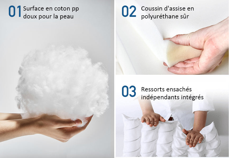 ONYX - Siège de bureau Haut de gamme en cuir avec Repose-jambes