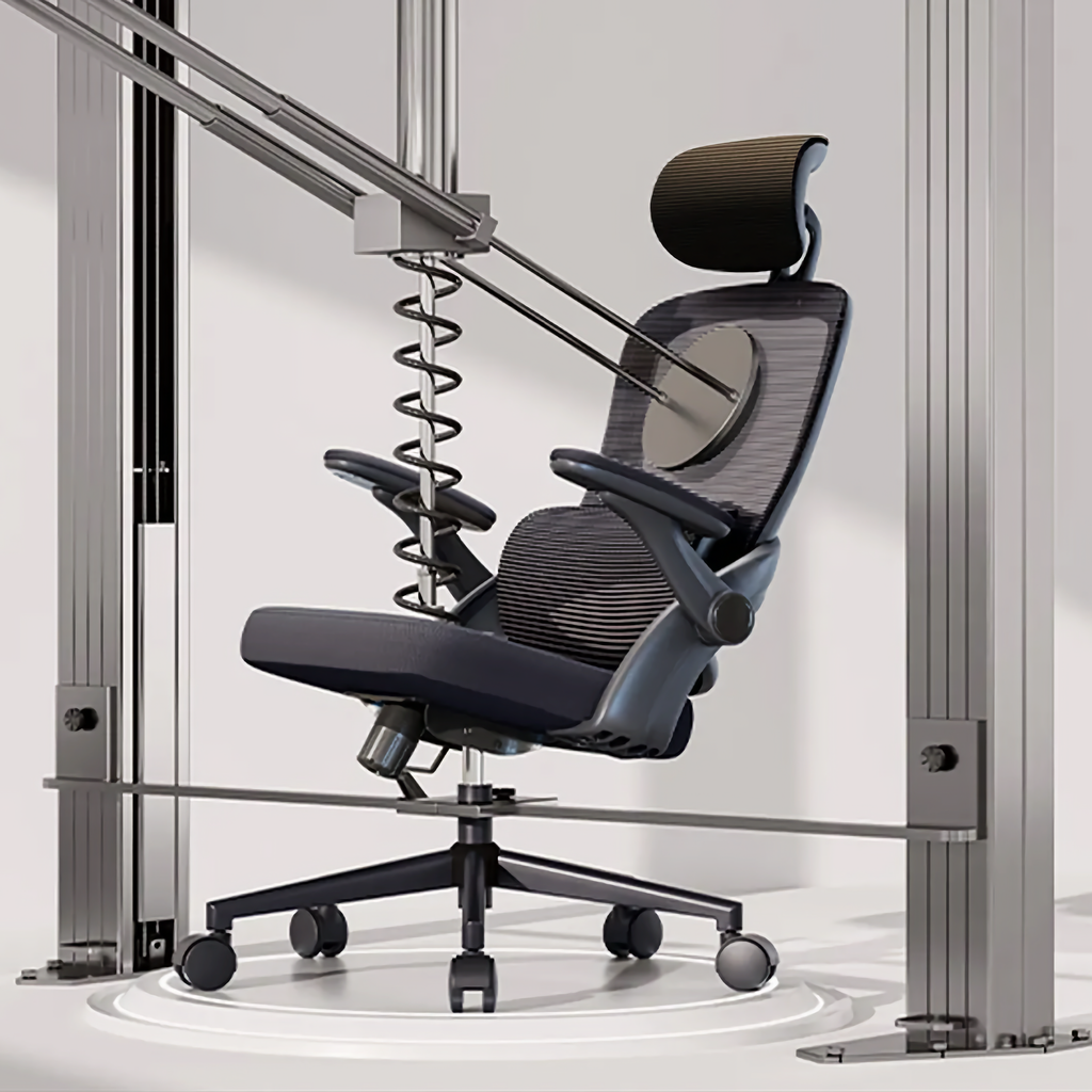 ELIO - Siège de bureau en Mesh avec Repose-tête