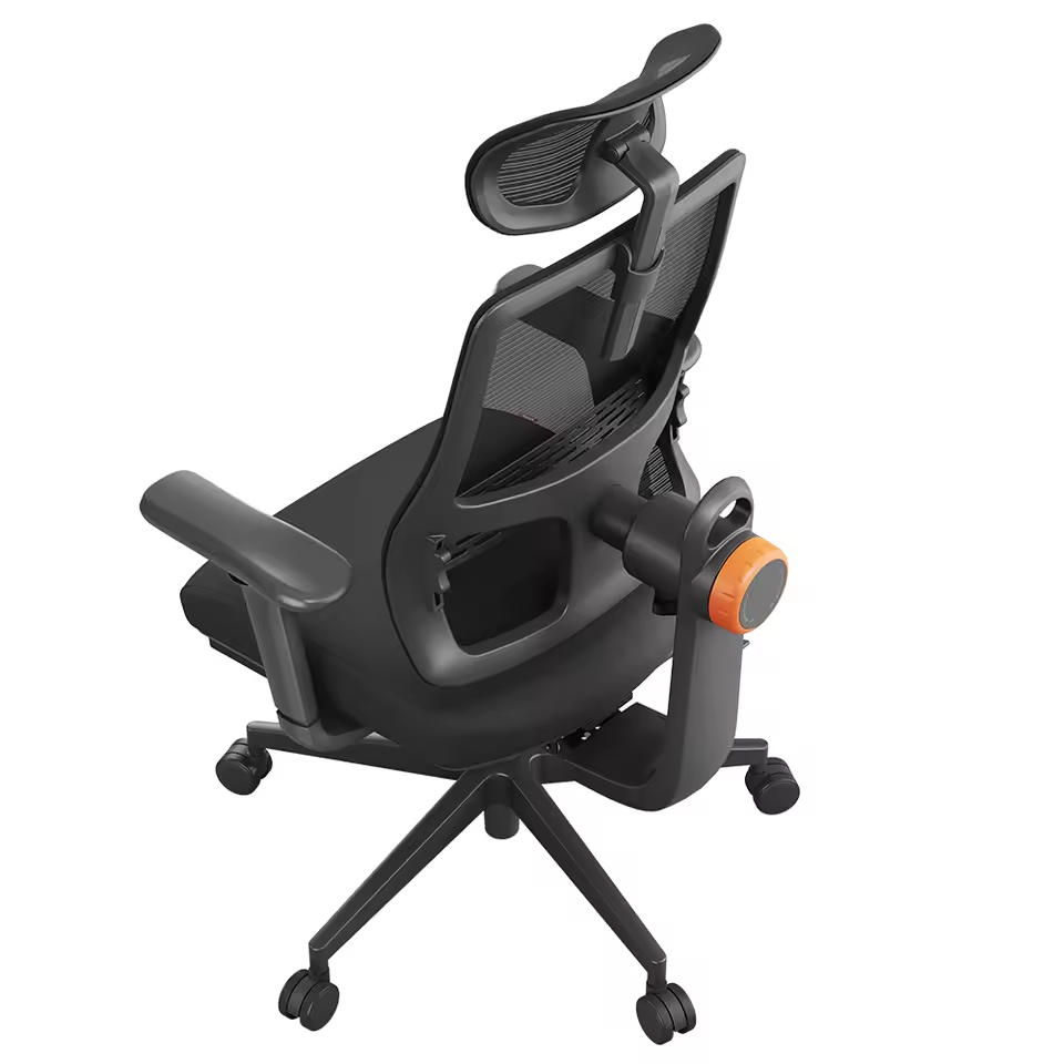 ORION - Siège de bureau ergonomique Premium en Mesh avec Repose-tête